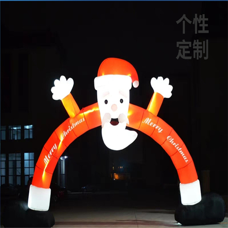 沧州圣诞老人特色拱门